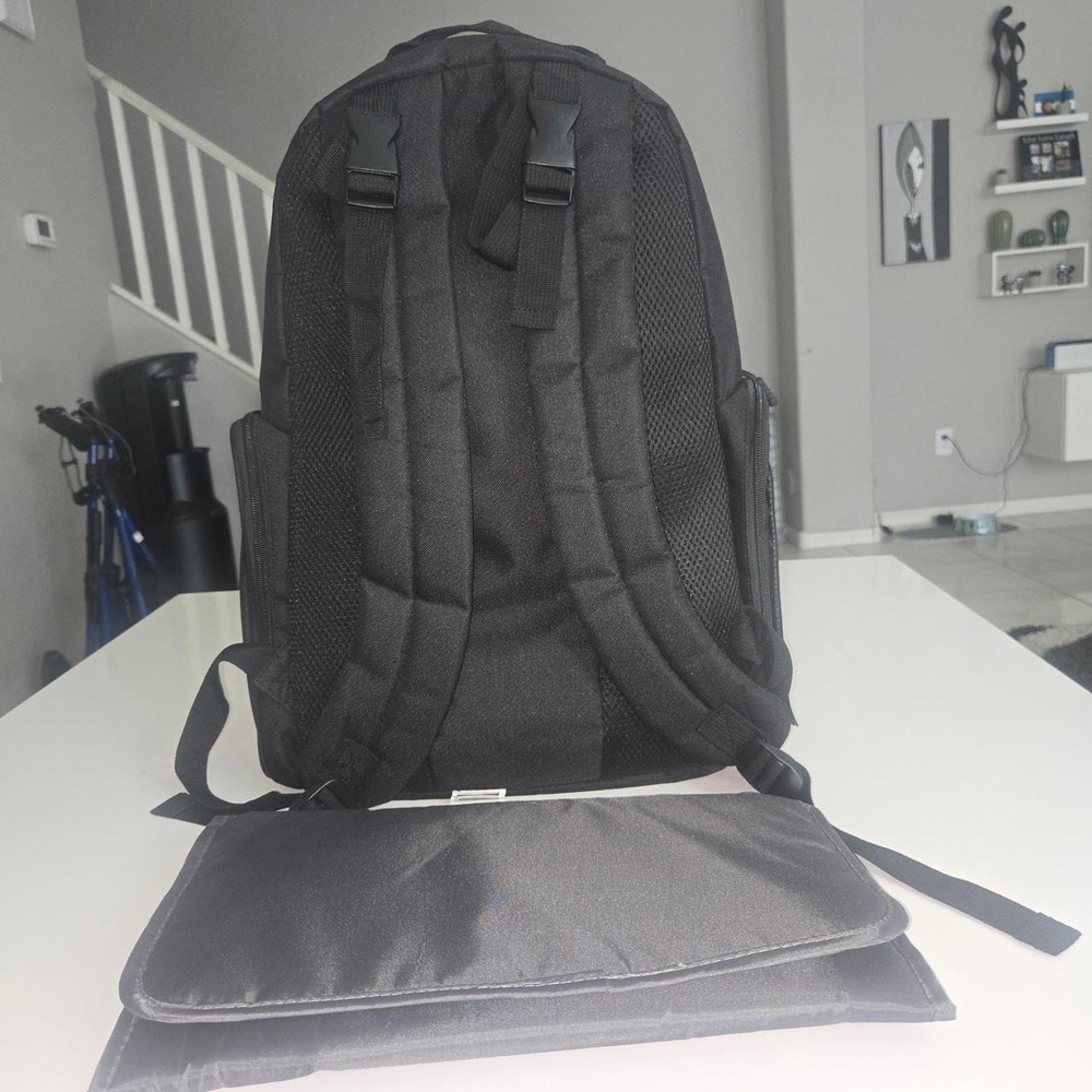 Jeep Black Multi-Pocket Tactical Backpack Hardshell Utility Travel Bag Mens - Picture 7 of 8